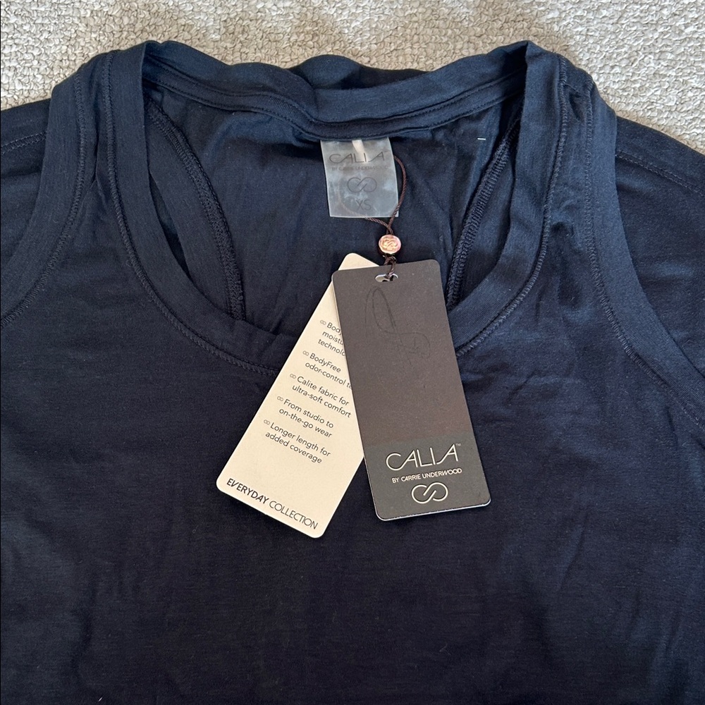CALIA by Carrie Underwood Navy Tank Top